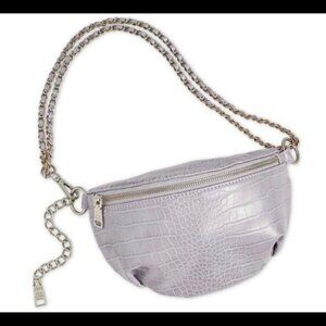 Steve Madden Ida Lilac Leather Women Belt Bag